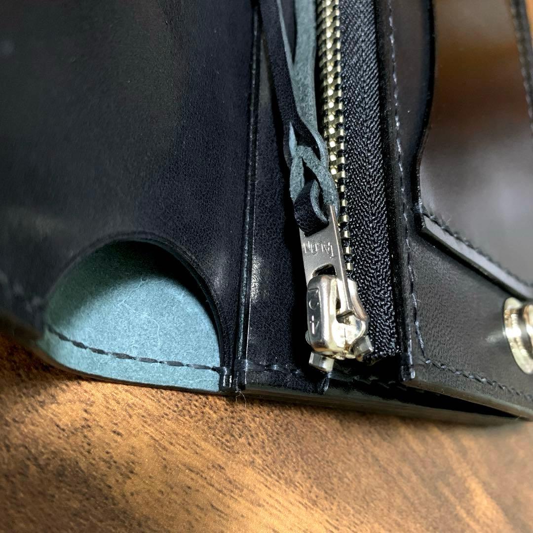 トラッカーウォレット　コードバン×栃木サドル　⭐︎CA008