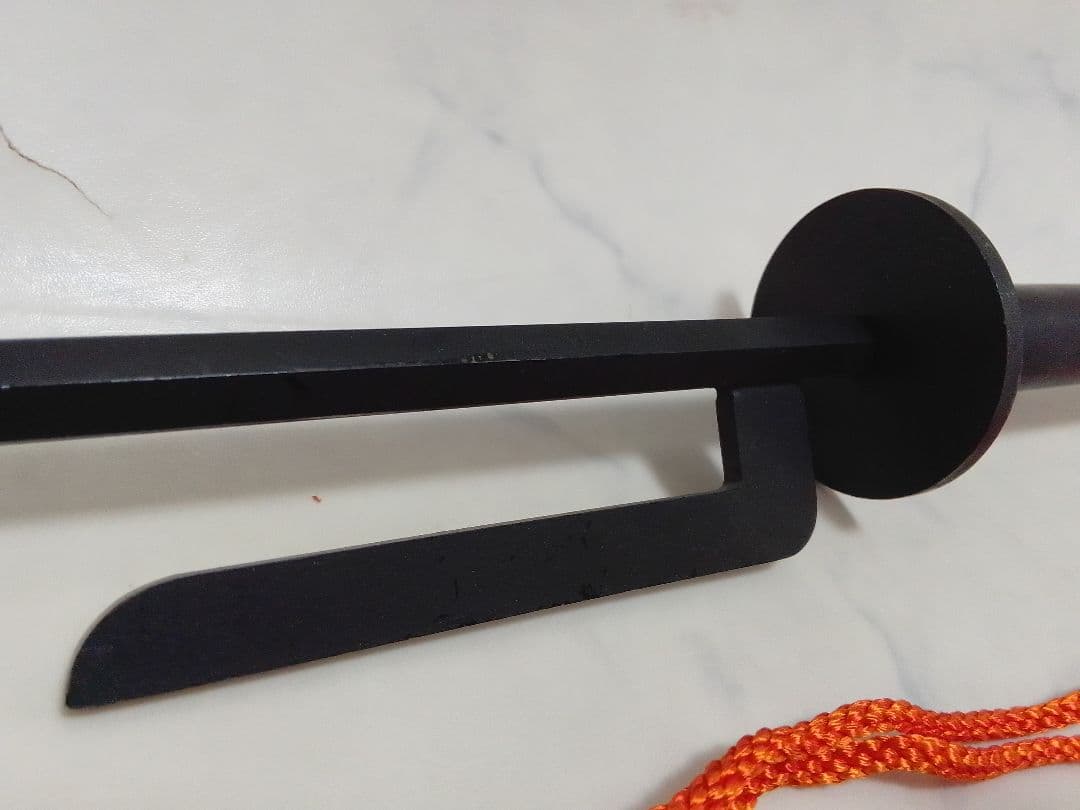 尾形刀剣 十手 打ち払い十手 鉄製 全長約77cm 重量約860g 武具 金属製