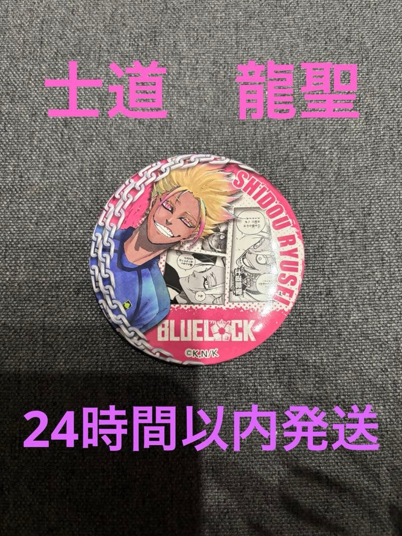 ブルーロック ブルロ 士道龍聖 プリンセスカフェ 缶バッジ vol.3 鎖