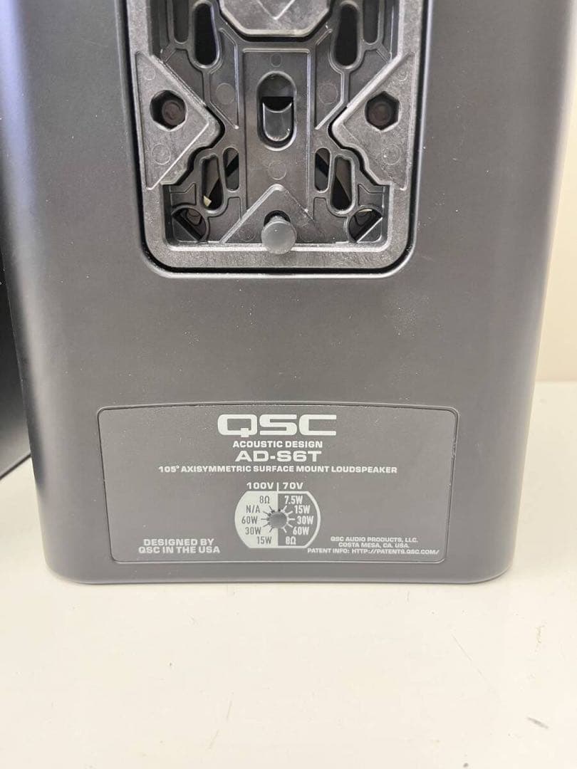 QSCオーディオ　AD-S6T　6.5インチ 2ウェイ、105°コニカル DMT