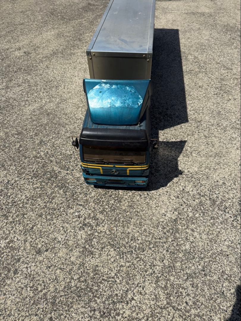 タミヤ 電動RC 1/14 ベンツ パネルバントラックセット ジャンク