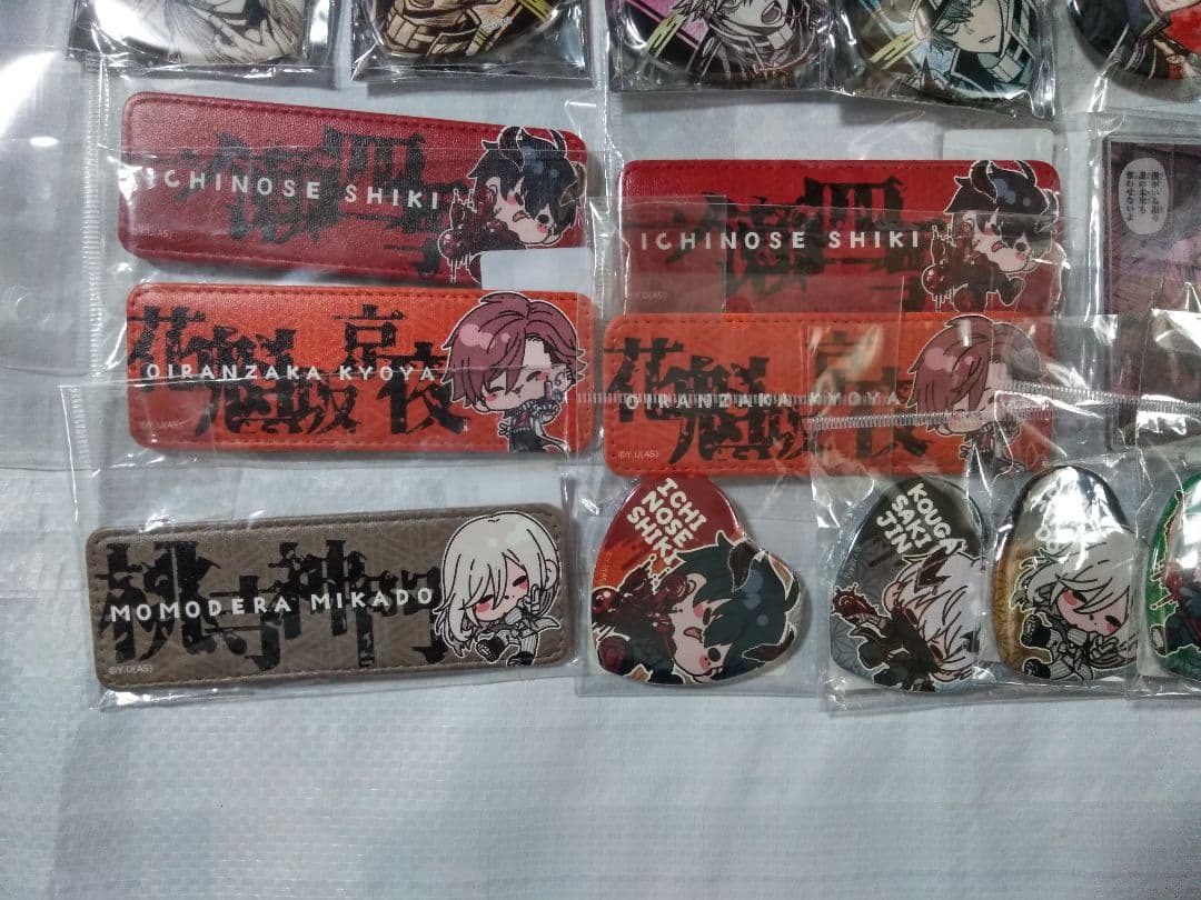 桃源暗鬼 缶バッジ レザーバッジ アクリルキーホルダー 他 まとめ売り
