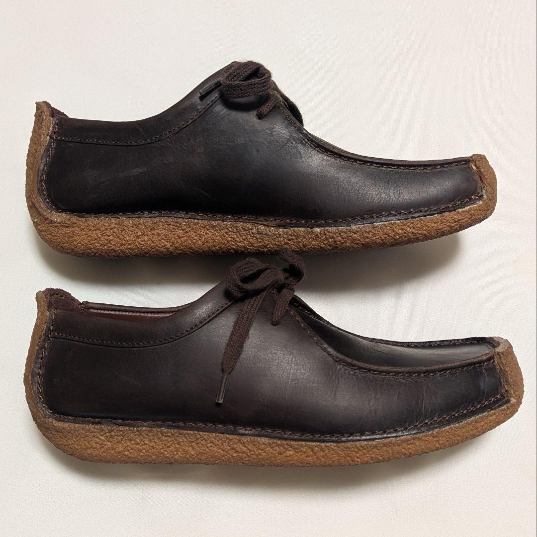 Clarks ナタリー 美品 ブラウン UK8.5 クラークス Natalie