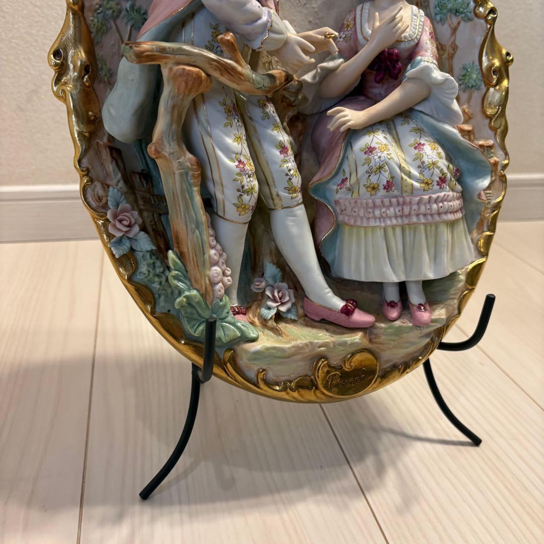 【美品】 アンティークドール 陶器人形 マイセン 瀬戸 昭和レトロ