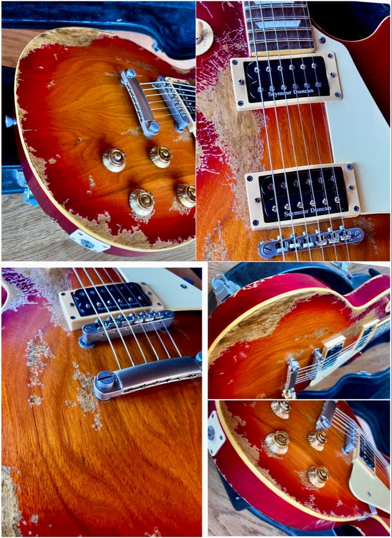 ハードエイジドレスポールスタンダードタイプ/セイモアダンカン×オイルコンデンサー