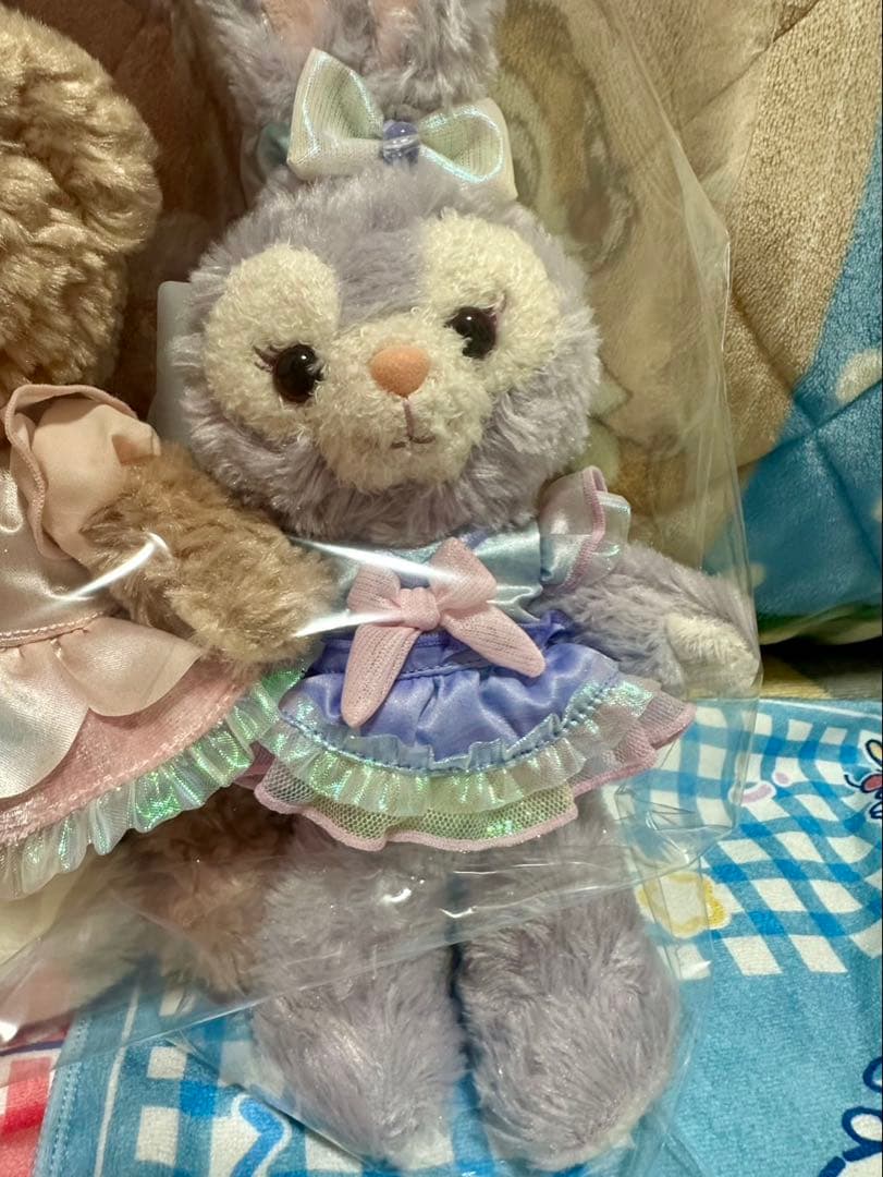 バケパ ポージープラッシー ダッフィー＆フレンズ カラフルハピネス 3体セット