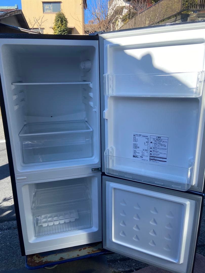 M578 maxzen 2020年製 117L 冷蔵庫 ブラック