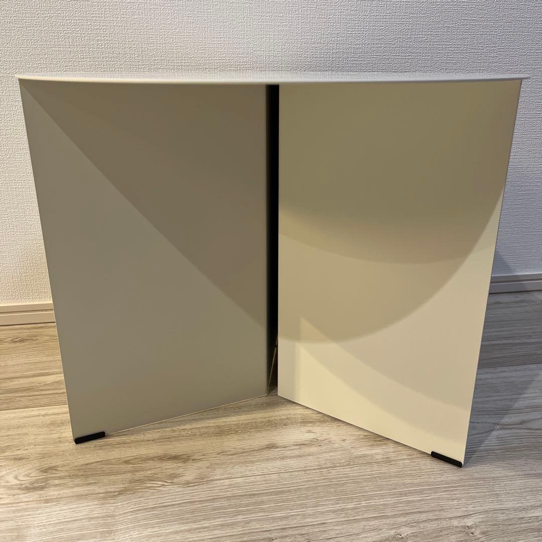 kaji___a  ヘイ　サイドスリットテーブル　ホワイト