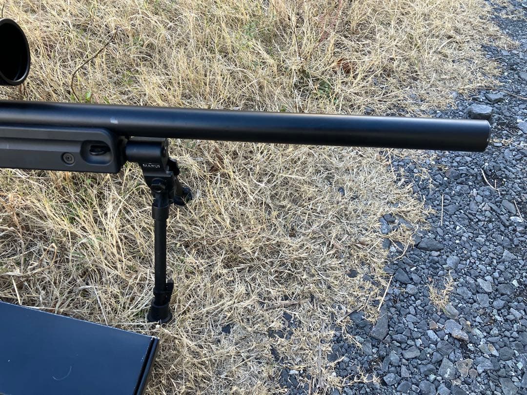 東京マルイ製　エアコッキングライフル　L96AWS BLACK 中古フルセット