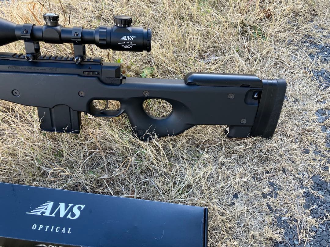 東京マルイ製　エアコッキングライフル　L96AWS BLACK 中古フルセット