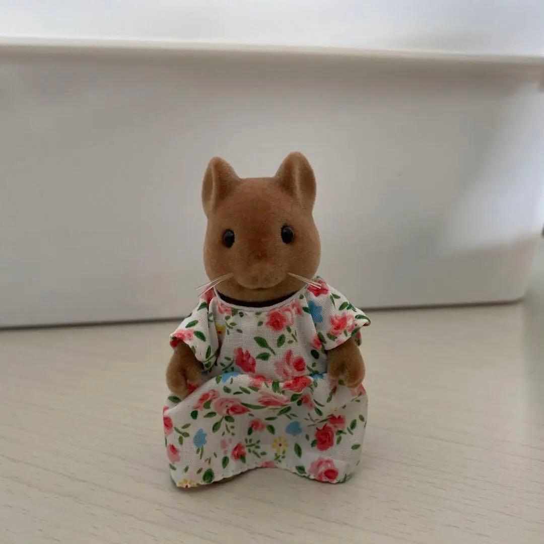 シルバニアファミリー Wasing Day ネズミ 洗濯 小物