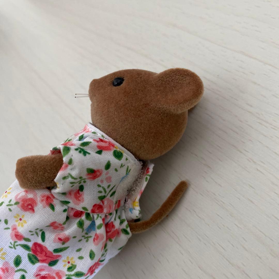 シルバニアファミリー Wasing Day ネズミ 洗濯 小物