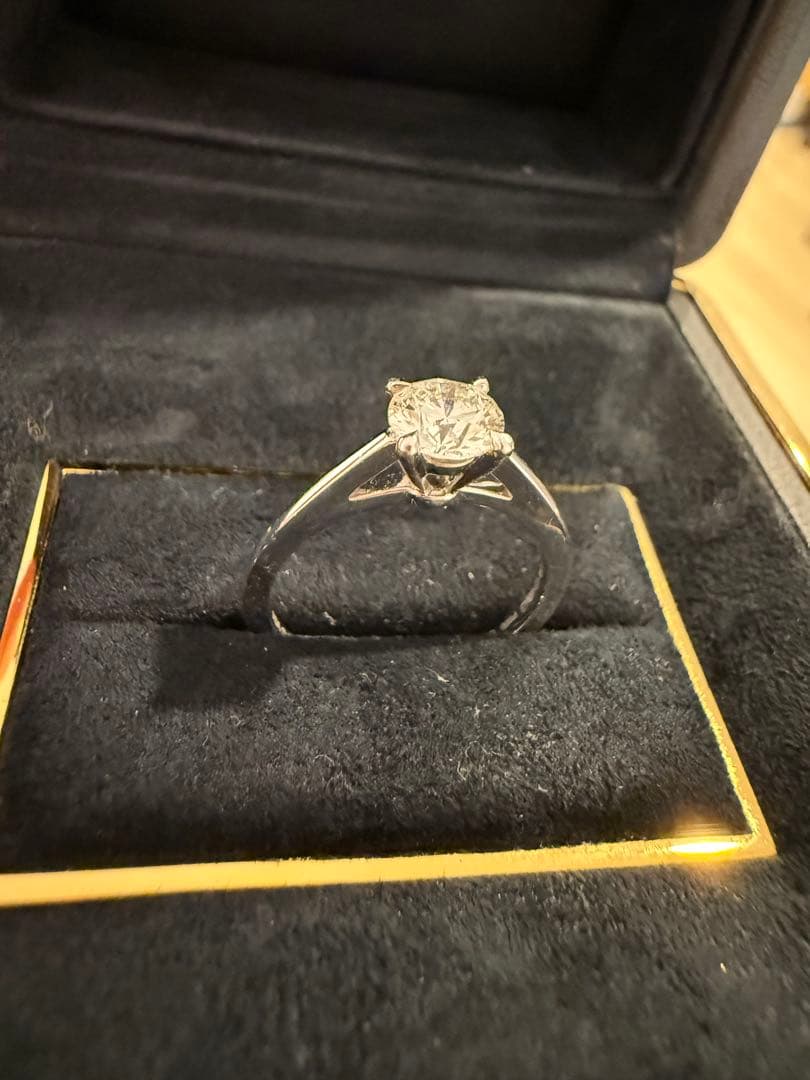 GRAFF パラゴンソリテールリング0.60ct 8号