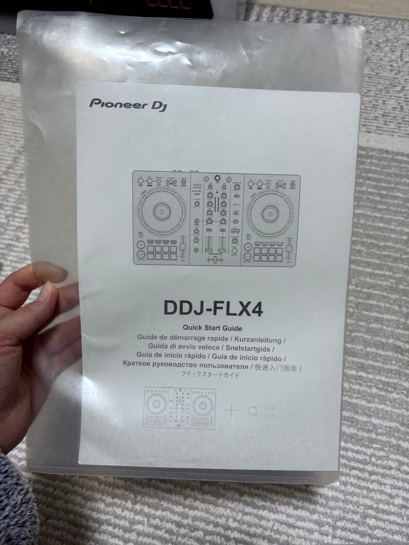 【未使用】Pioneer DDJ-FLX4 DJコントローラー&ヘッドホンセット