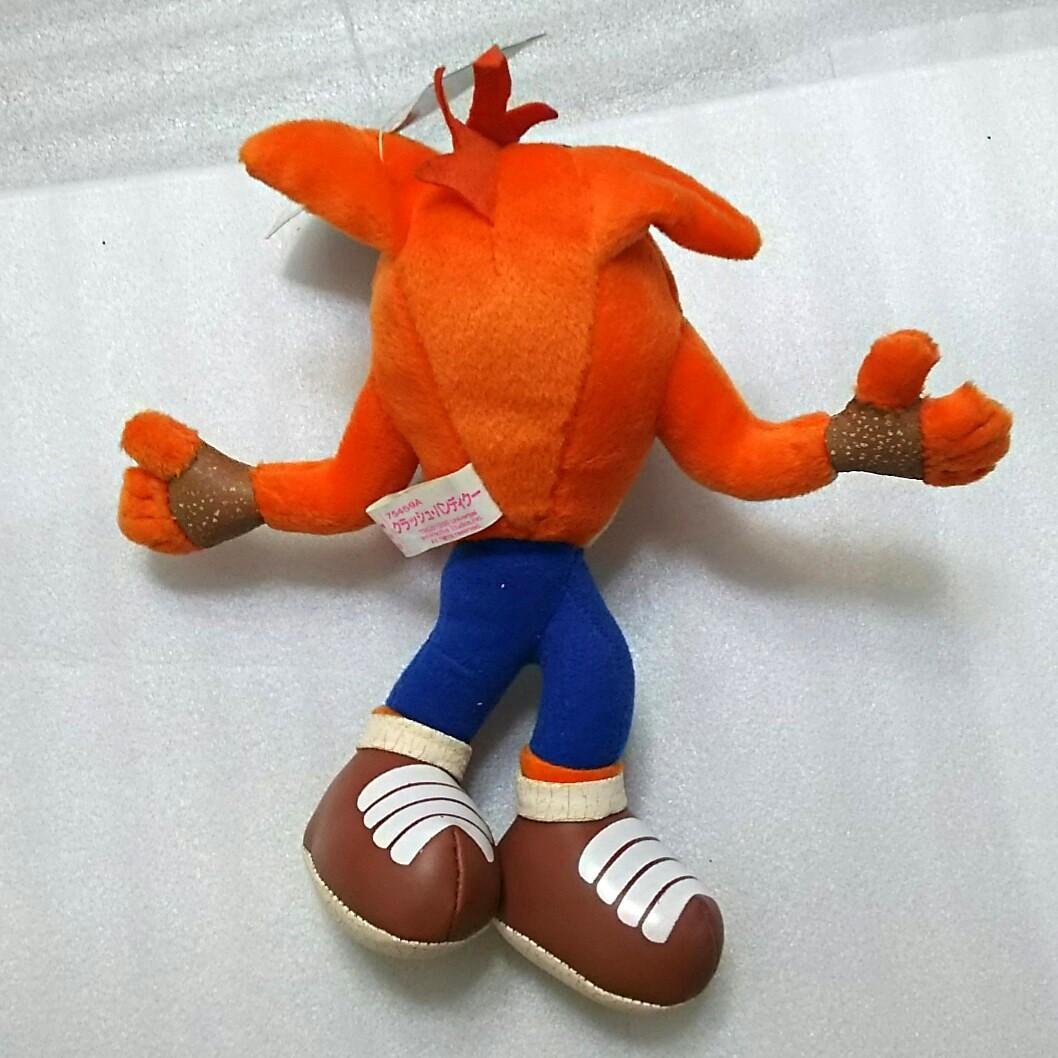 【昭和レトロ 平成レトロ好きにおススメ♪】クラッシュバンディクーのぬいぐるみ♡