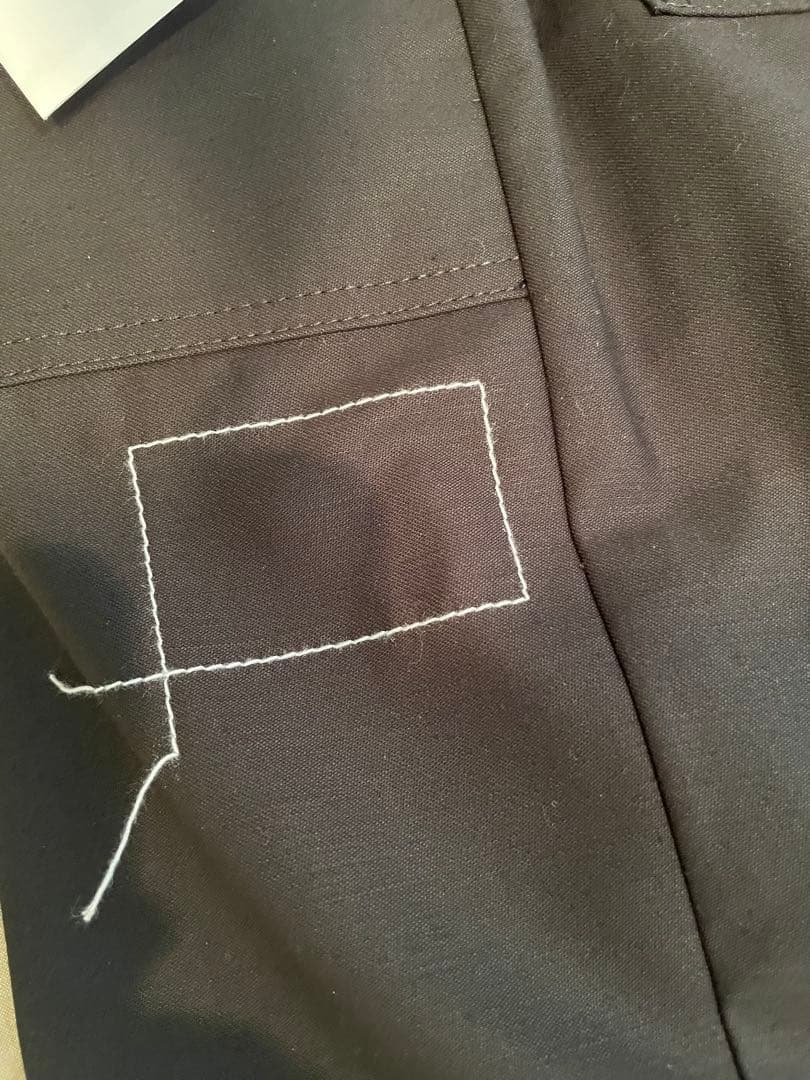 sacai×wtaps Cotton Back Satin Pants 1 新品