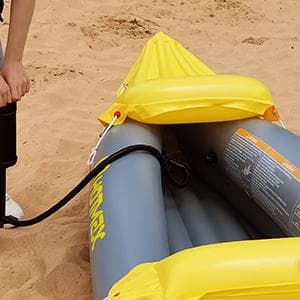 大漁!! 【送料無料】新品未開封 2人用 カヌー カヤック ゴムボート 釣り10