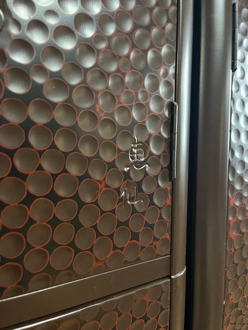 鎌倉彫り　佐藤恵仙作品　桐タンス　和箪笥　着物保管　高級　美品