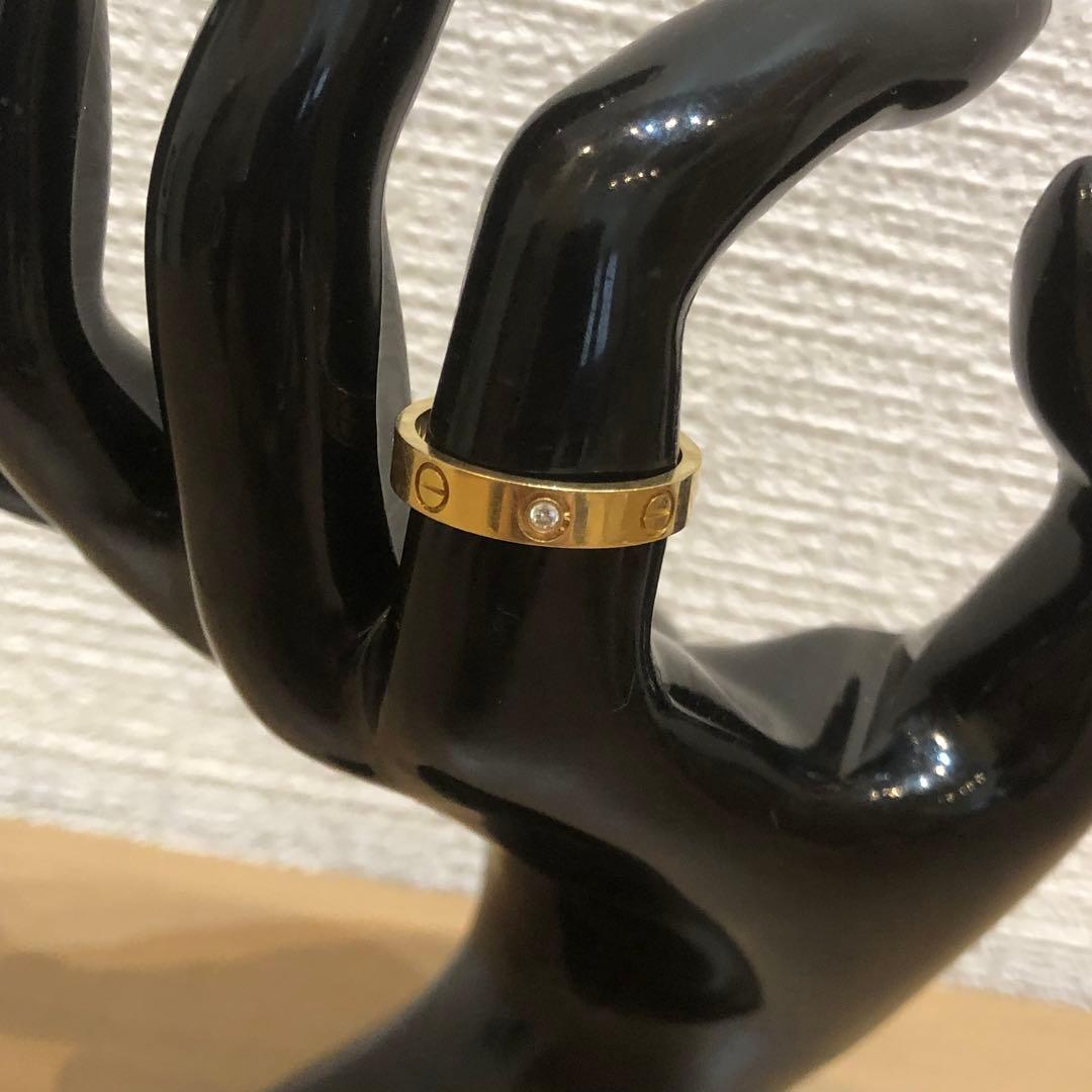 750カルティエ1Pダイヤラブリング　#55 32H2601