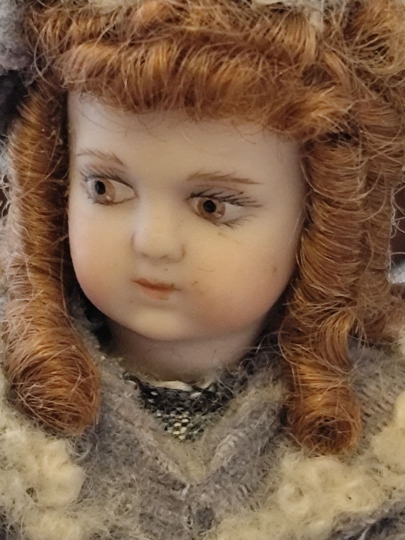 ミニョネット　10センチ程　　ビスクドール　人形