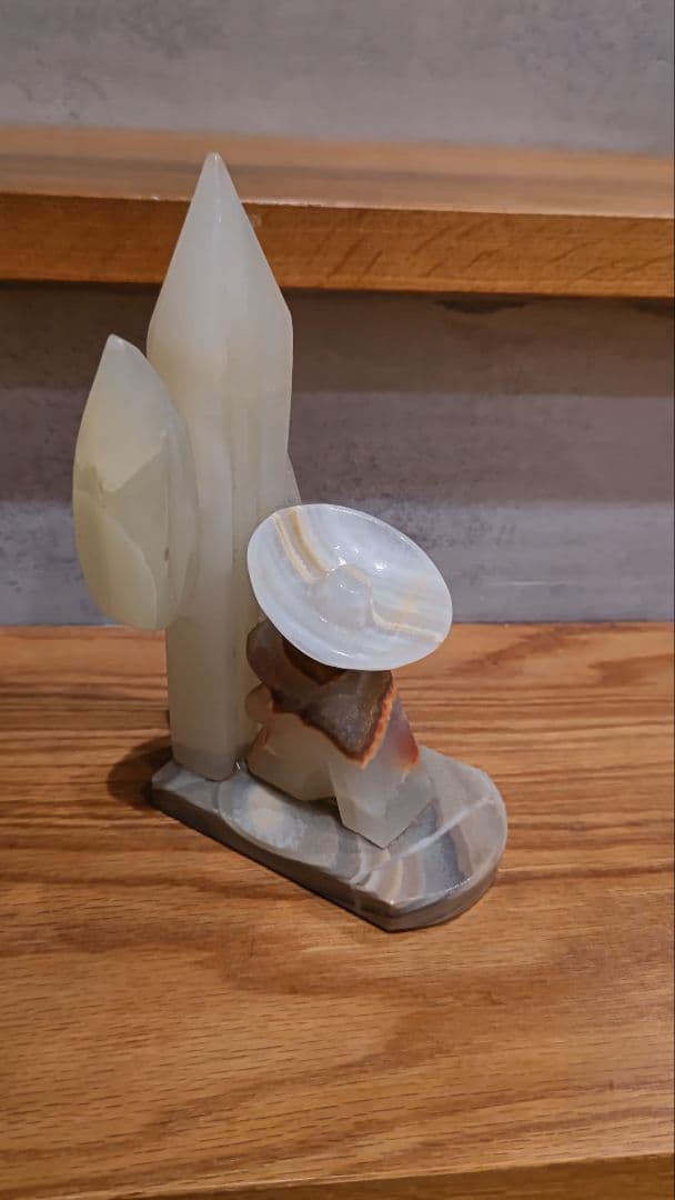 メキシコの置物　石　オブジェ