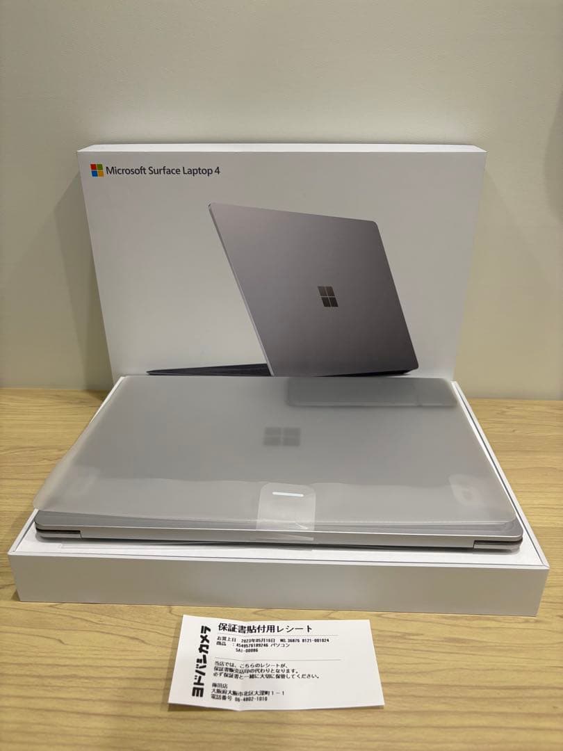 Windowsノート本体 Microsoft Surface Laptop 4 512GB 16GB