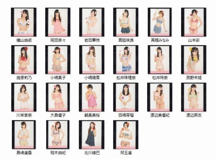 2014〜2019 コンプ　生写真　AKB48 グループ　オフィシャルカレンダー