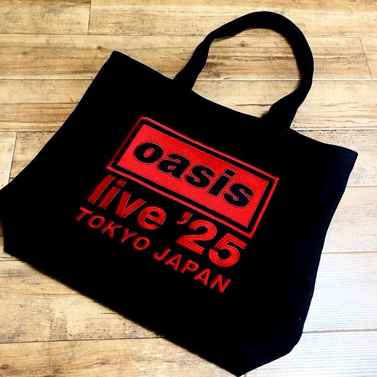 OASIS オアシス ’25 公式ショッピングバッグ トートバッグ ライブ’25