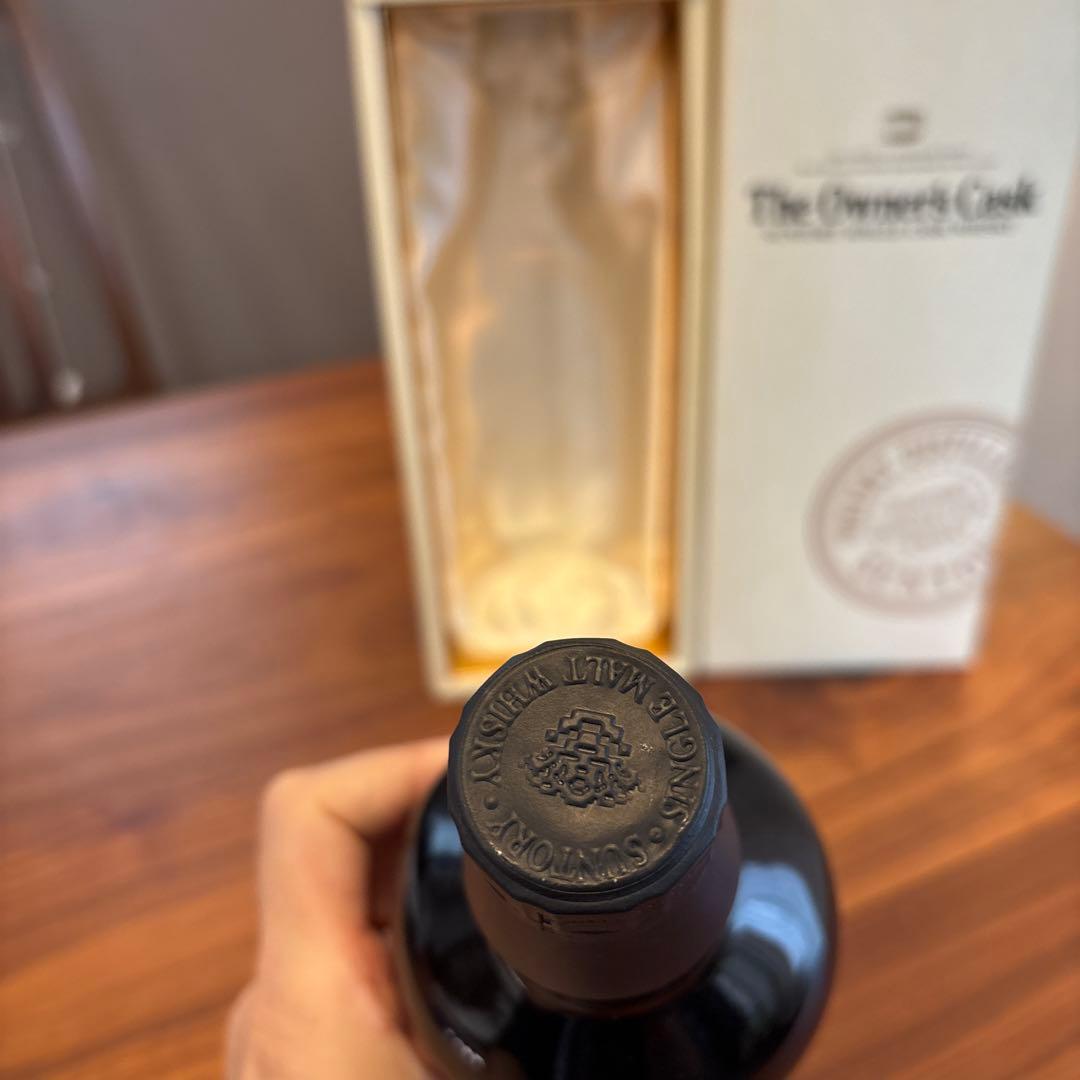 サントリーシングルカスクウイスキー　山崎蒸溜所1989 シェリー　未開封