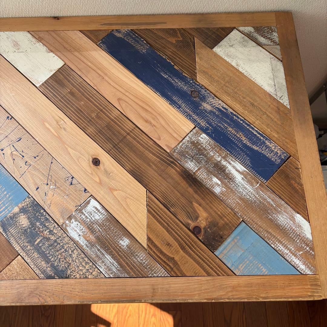 勉強机　ハンドメイド　ヴィンテージ 加工　机