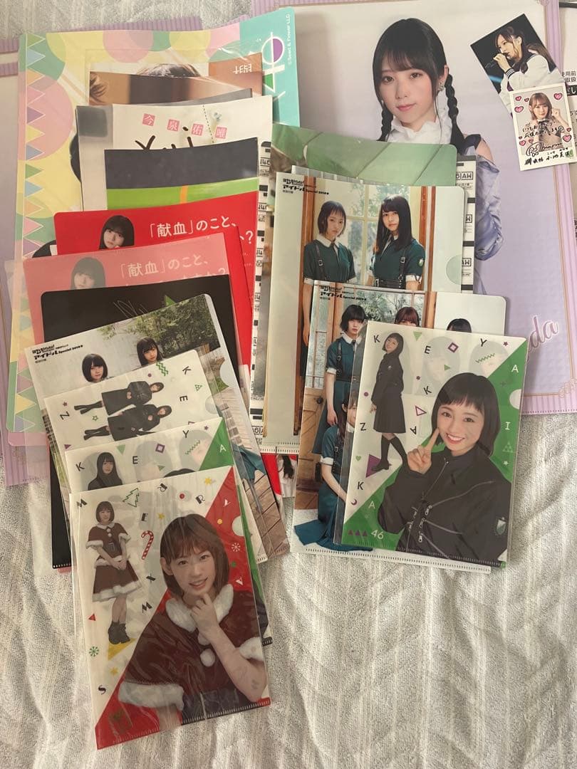 乃木坂、欅坂、日向坂46グッズ