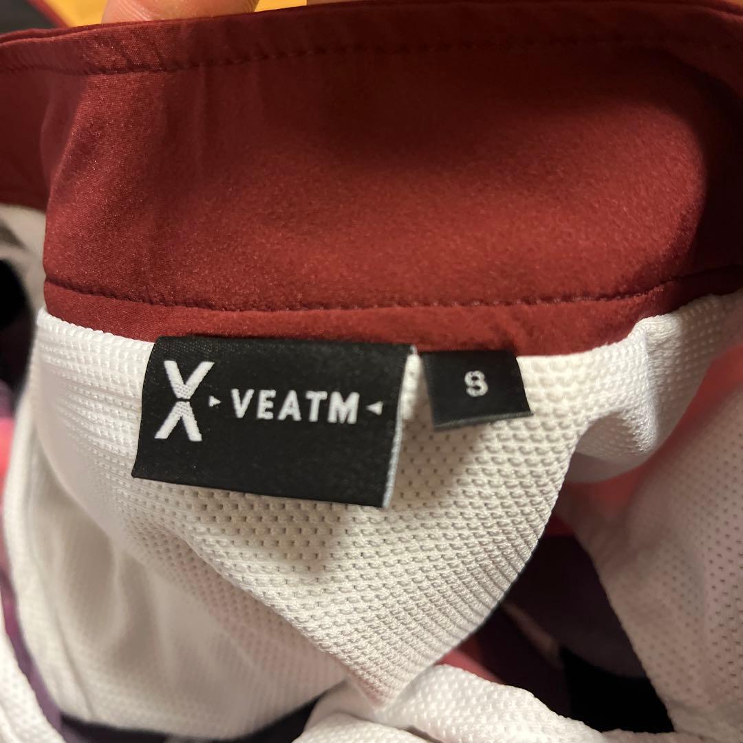 完売 Veatm サーフパンツ　S ボードショーツ　レッド　ブラック