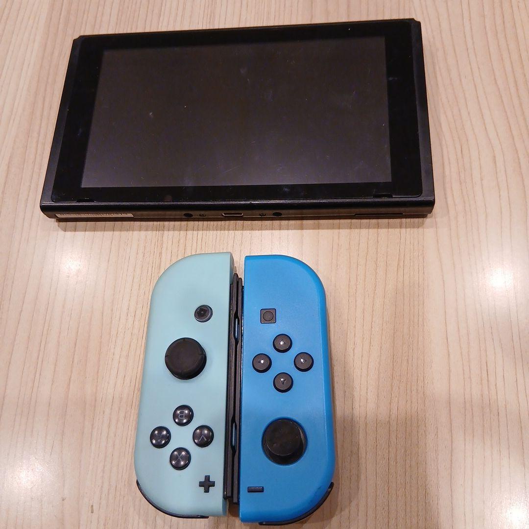 Nintendo Switch 本体 青 水色 ジョイコン付き　ジャンク品