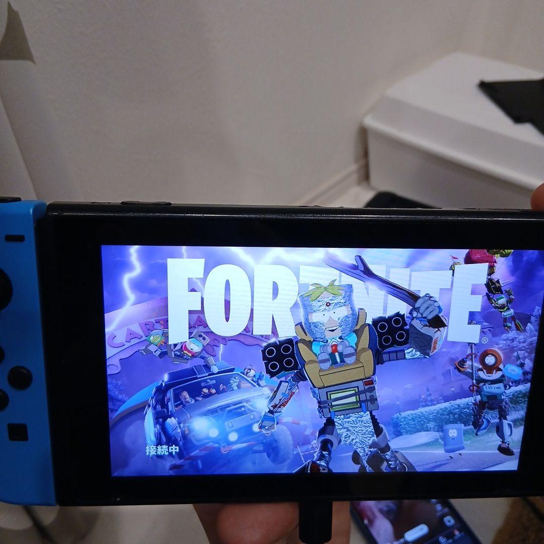 Nintendo Switch 本体 青 水色 ジョイコン付き　ジャンク品