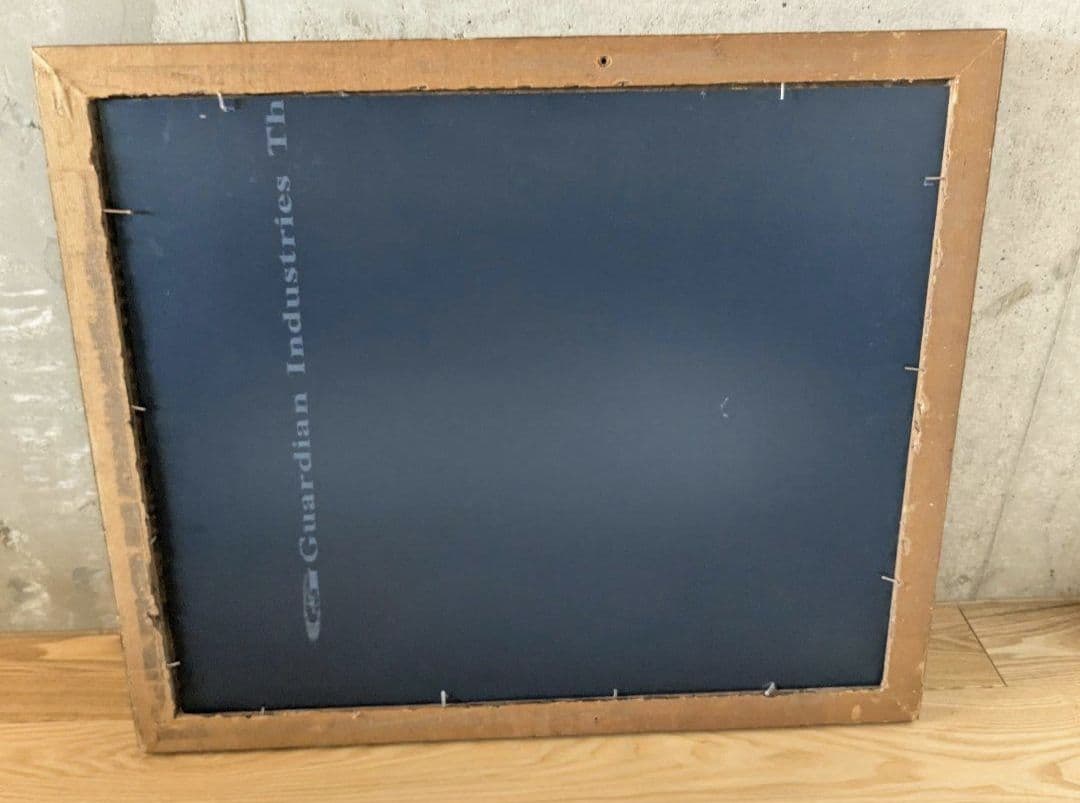 ヴィンテージ　木枠　額　フレンチ　ウォール　フレーム　ミラー