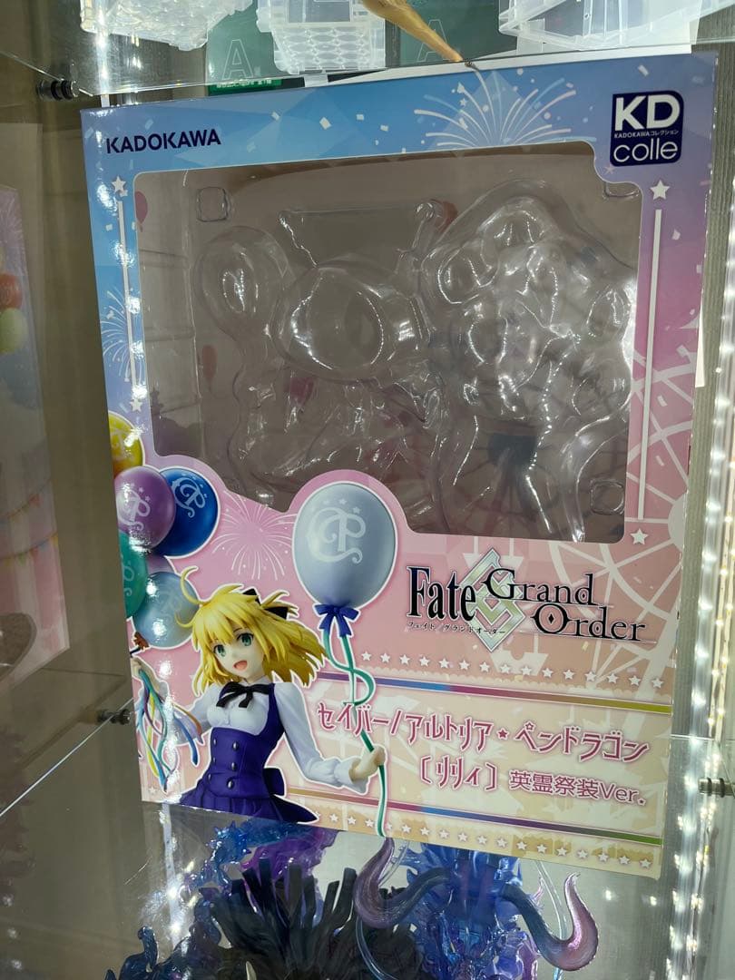 fate fgo アルトリア　リリィ　セイバー　英霊祭装　　フィギュア