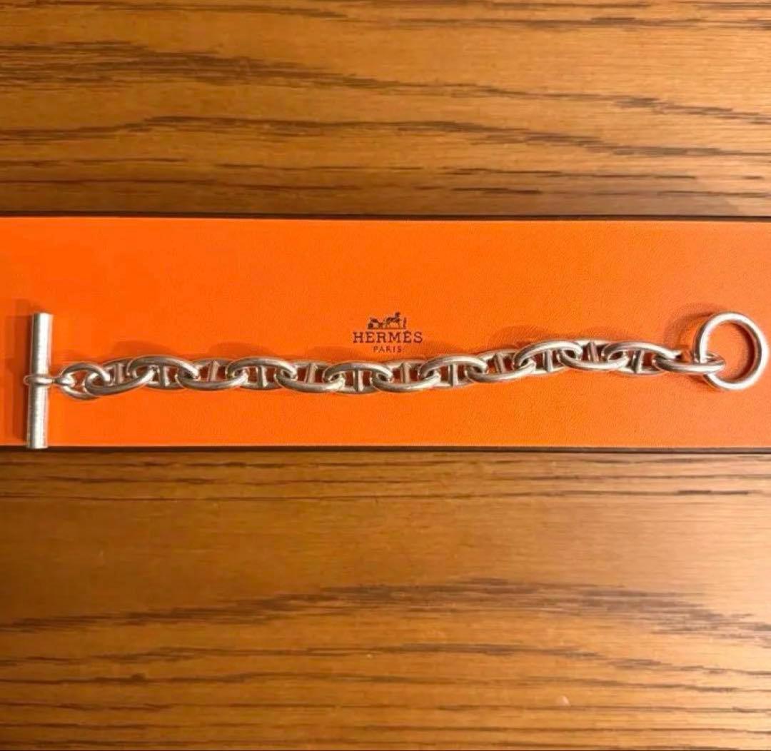 (フランス購入)HERMES シェーヌダンクル GM 13コマ