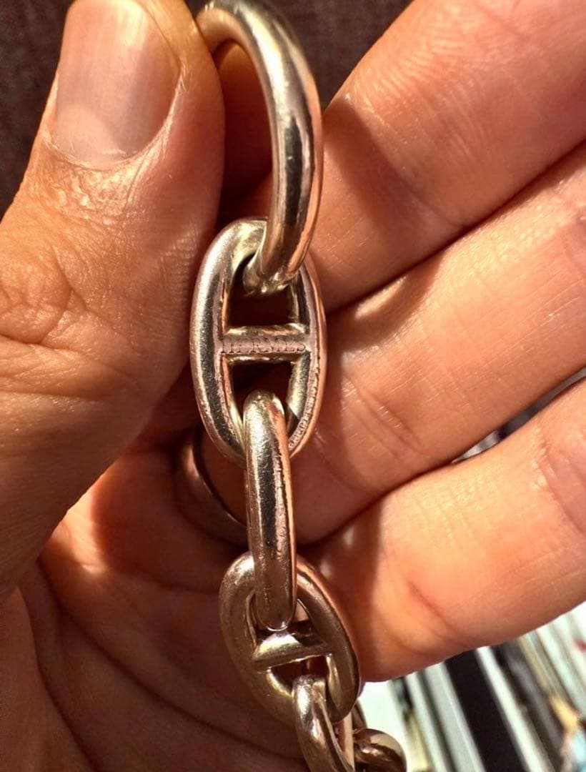 (フランス購入)HERMES シェーヌダンクル GM 13コマ