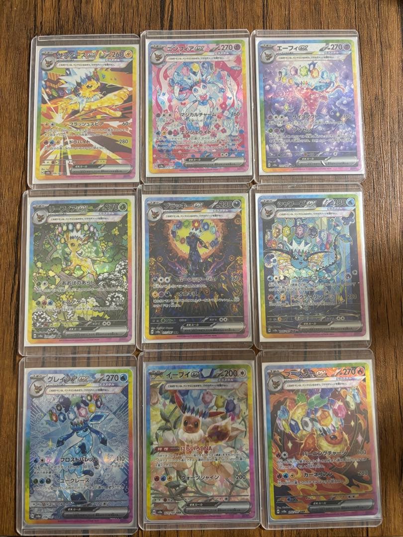 テラスタルフェス ブイズSAR 9枚セット