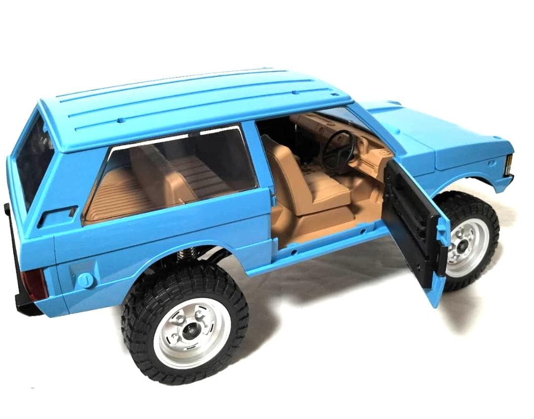 MN 168 1/12 初代レンジローバー SUVラジコンクローラー BLUE