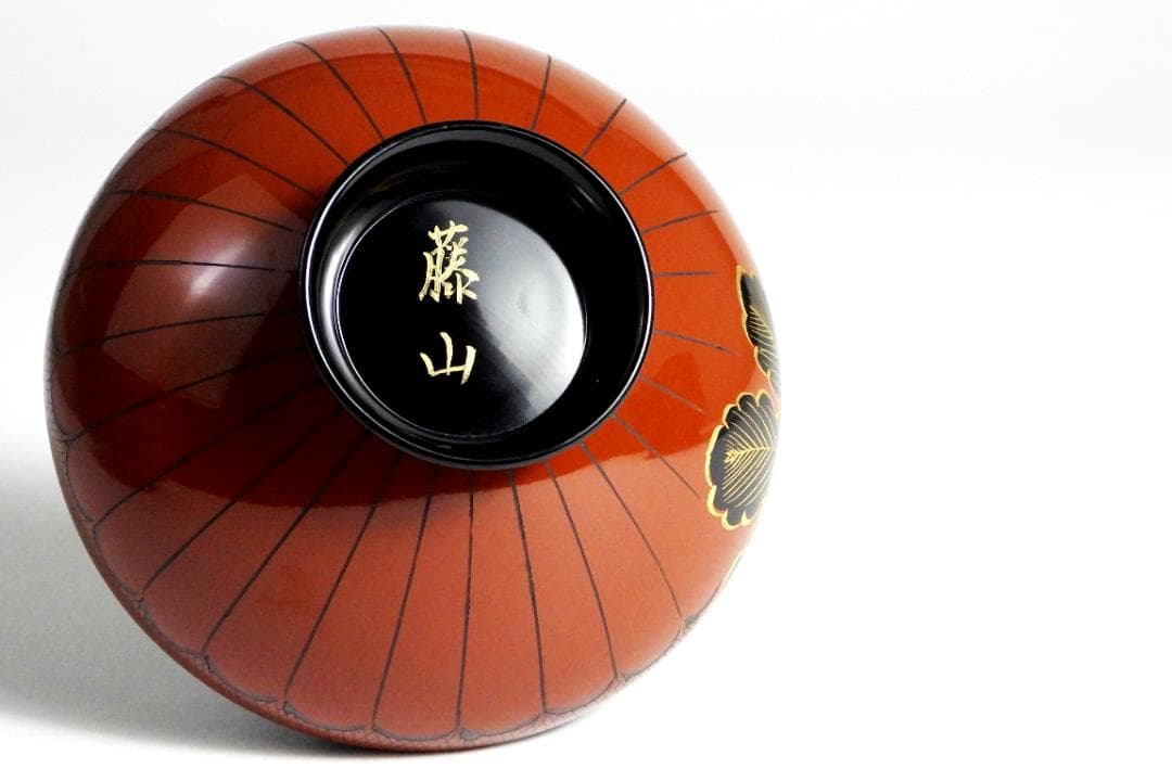 漆器　輪島塗　金蒔絵　木製　蓋付椀　箸付き　お煮物椀　吸物椀　10客 共箱