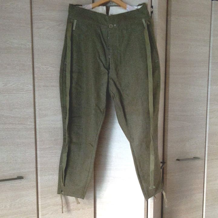 本物　ヴィンテージ　約80年前　兵服　上下　ミリタリージャケット&パンツ　未使用