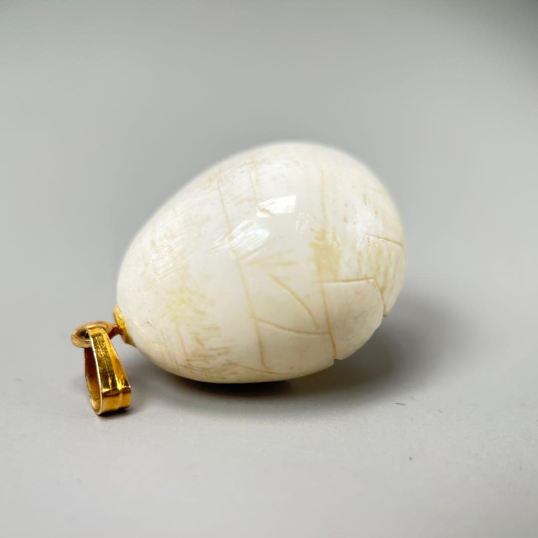 鳥付き彫刻極上根付天然素材アンティーク骨董飾り物古美術置物細密細工