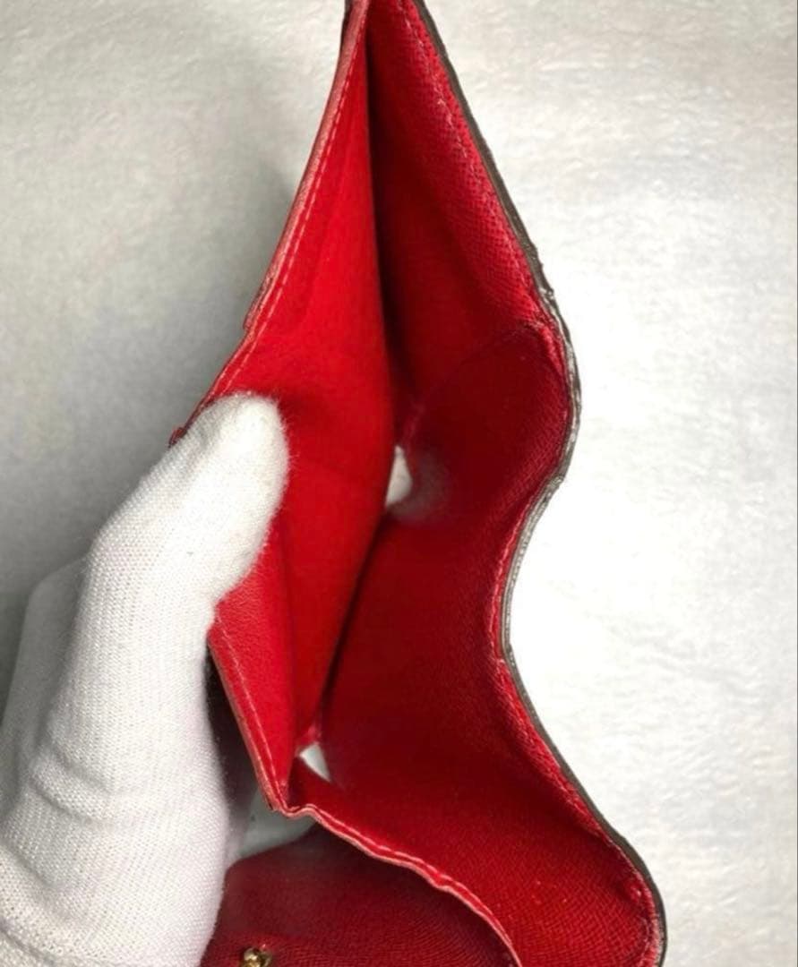 ルイヴィトン ダミエ ポルトフォイユ　ゾエ　ヴィクトリーヌ　折り財布