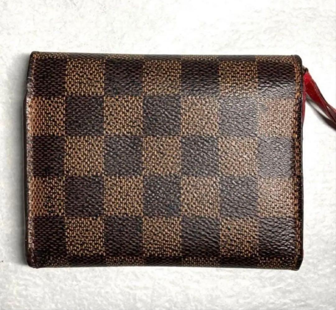 ルイヴィトン ダミエ ポルトフォイユ　ゾエ　ヴィクトリーヌ　折り財布