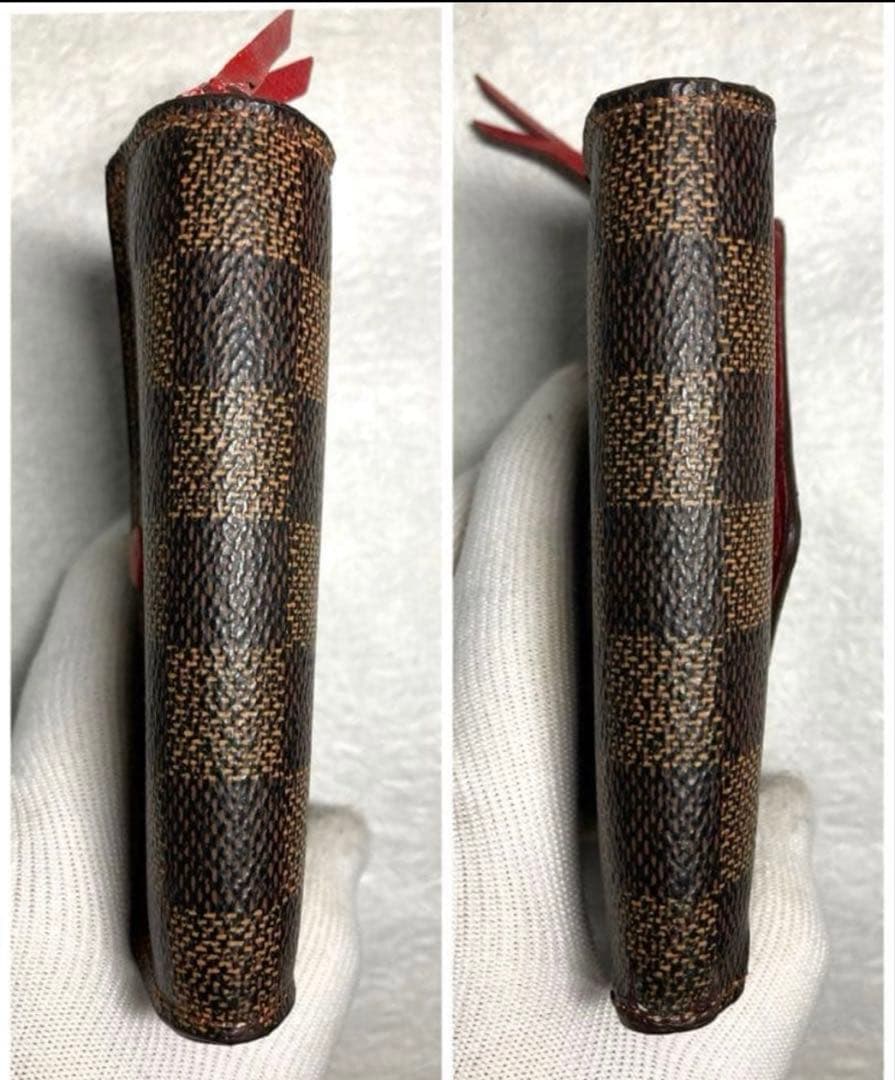 ルイヴィトン ダミエ ポルトフォイユ　ゾエ　ヴィクトリーヌ　折り財布