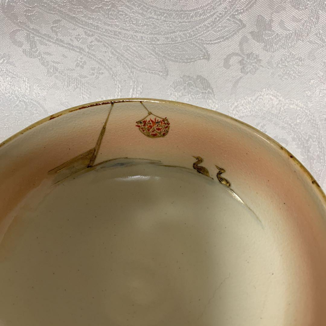 茶道具　乾山写十二ヶ月絵変　向付　三代中村秋峰造　裏千家