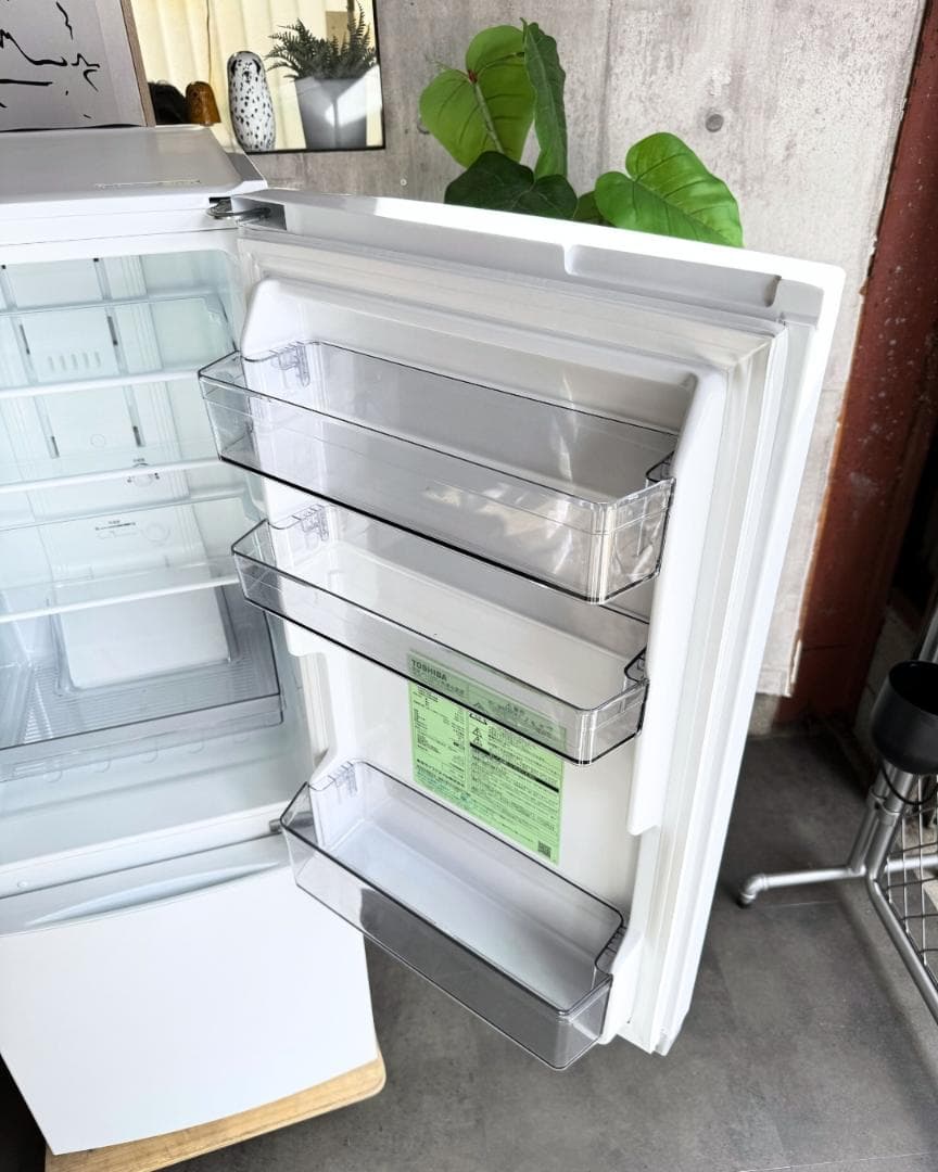 設置まで✨ TOSHIBA 一人暮らし冷蔵庫 153L✨ 2021年製⭕️
