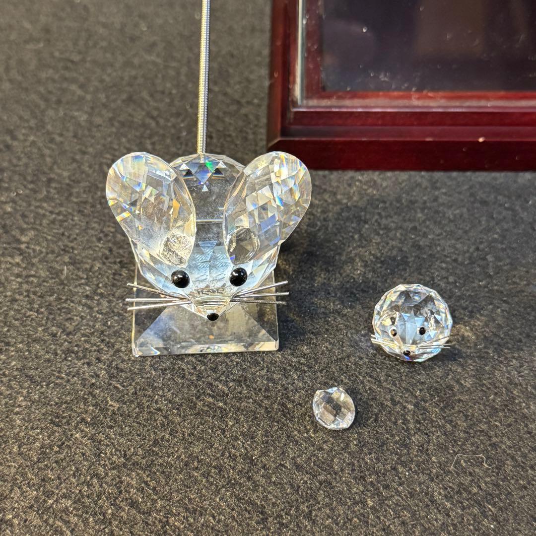 スワロフスキー　7点まとめて　専用のディスプレイケース付き　絶版品　レア物