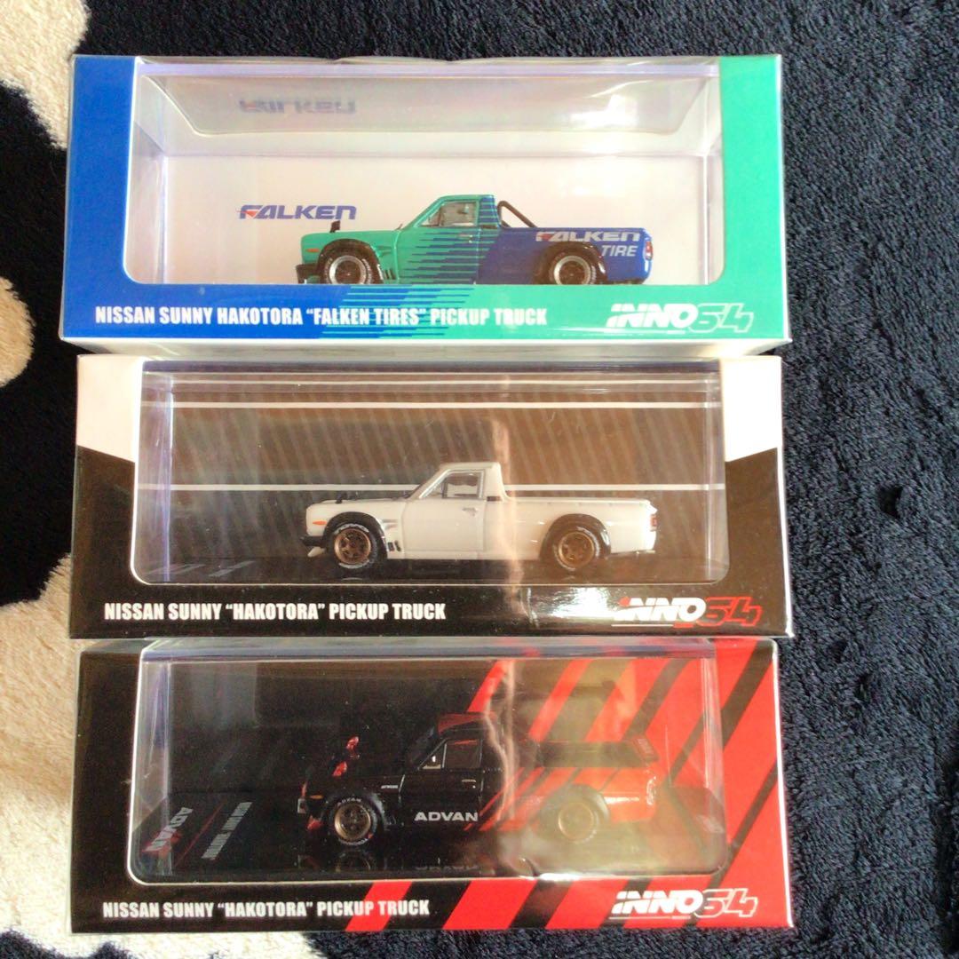 1/64 イノモデル　SUNNY HAKOTORA 3台セット